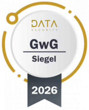 Footer-Siegel GwG-Siegel 2026